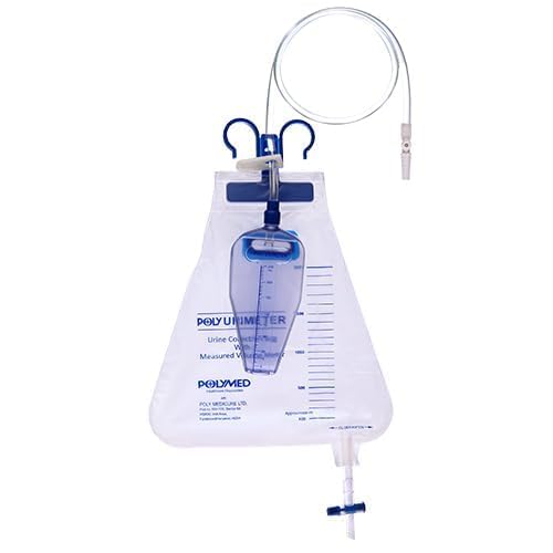 Urometer Adult Urine Bag with Measured Volume Chamber