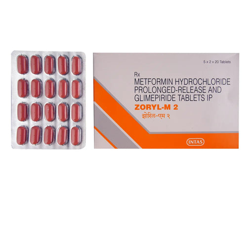 Zoryl-M 2 Tablet PR