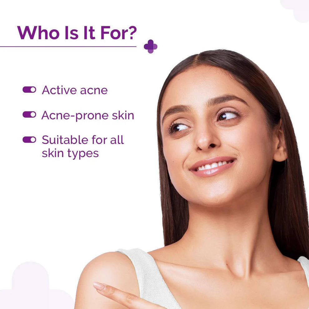 DERMA CO 2% Salicylic Acid Face Serum for Active Acne - 30ml