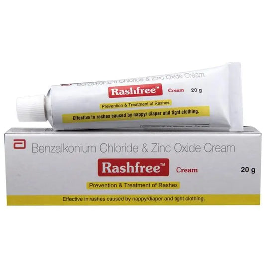 Rashfree Cream | Effective for Rashes Caused by Nappy/Diaper & Tight Clothing
