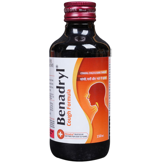 Benadryl Cough Formula Syrup