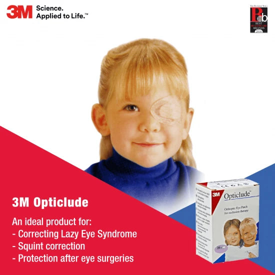 3M Opticlude Orthoptic Eye Patch Junior