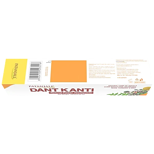 Patanjali Dant Kanti Natural Toothpaste, 100 g