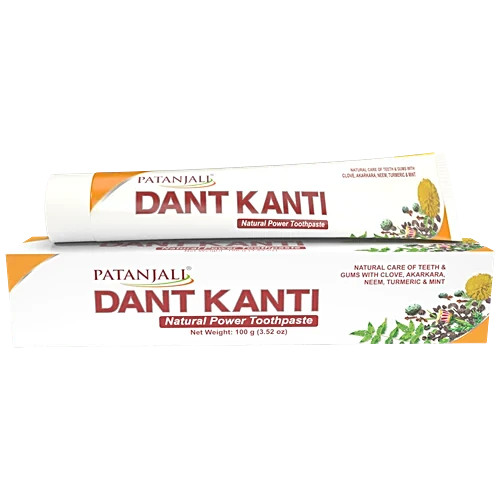 Patanjali Dant Kanti Natural Toothpaste, 100 g