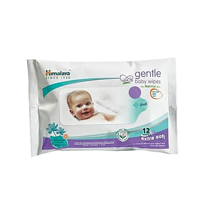 Himalaya Gentle Baby Wipes -  12 pcs Pouch