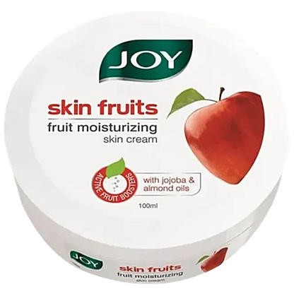 Joy Skin Fruits Moisturizer for Dry Skin , Cold Cream for Winters, With Apple, Jojoba & Almond Oil |