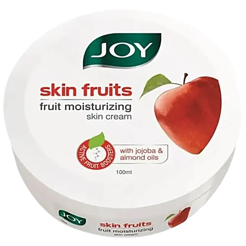 Joy Skin Fruits Moisturizer for Dry Skin , Cold Cream for Winters, With Apple, Jojoba & Almond Oil |