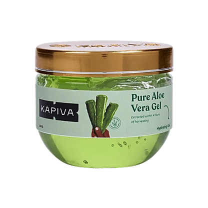 Kapiva Pure Aloe Vera Gel - For Hydrating, Moisturising, Soothing Skin, 150 g