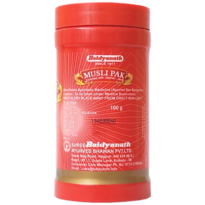 Baidyanath Musli Pak - Pure Safed Musli, For Strength & Vitality, 100 g
