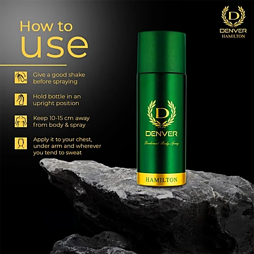 Denver Hamilton Deodorant: 180 ml