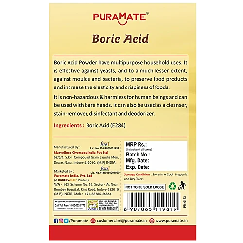 Puramate Boric Acid
