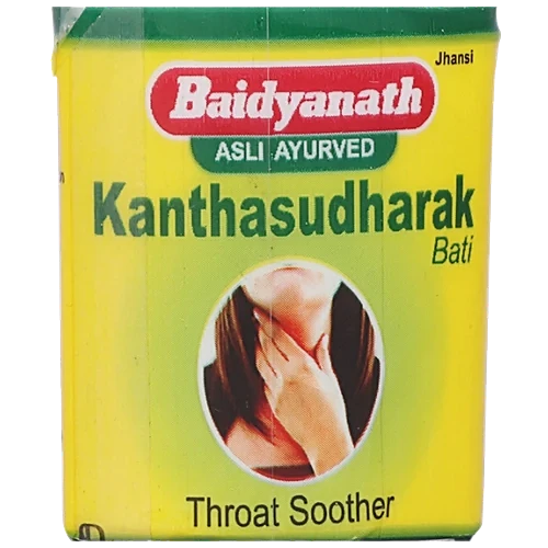 Baidyanath Jhansi Kanthasudharak Bati - Throat Soother, 6 g