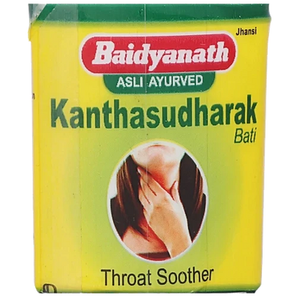 Baidyanath Jhansi Kanthasudharak Bati - Throat Soother, 6 g