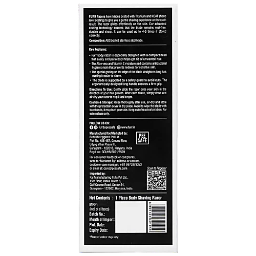 PEESAFE Disposable Body Shaving Razor
