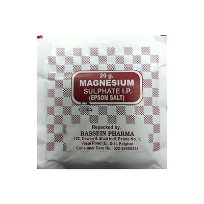 MAGNESIUM SULPHATE ( BASSEIN ) Powder 20gm