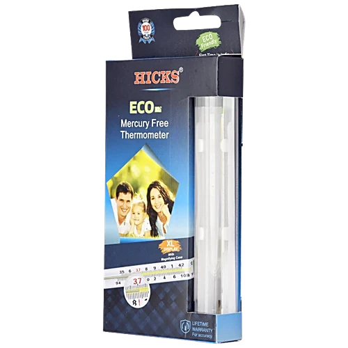 Hicks Mercury Free Eco Thermometer, 1 pc