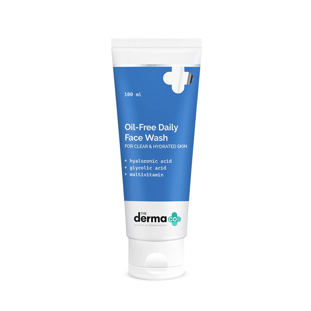 The Derma Co Oil-Free Daily Face Wash With Hyaluronic Acid - 100ml