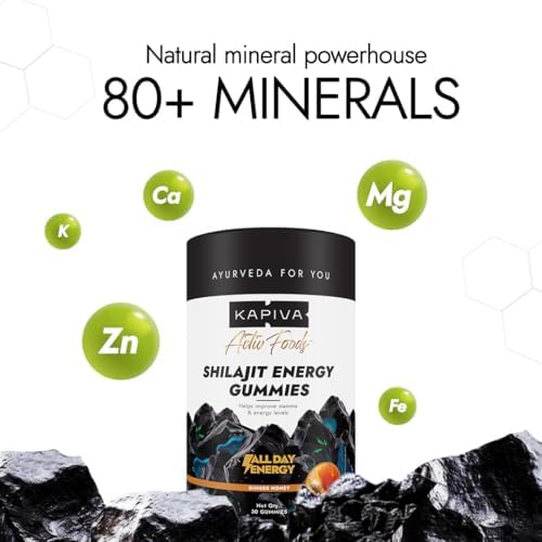 Kapiva Himalayan Shilajit Gummies | 225mg
