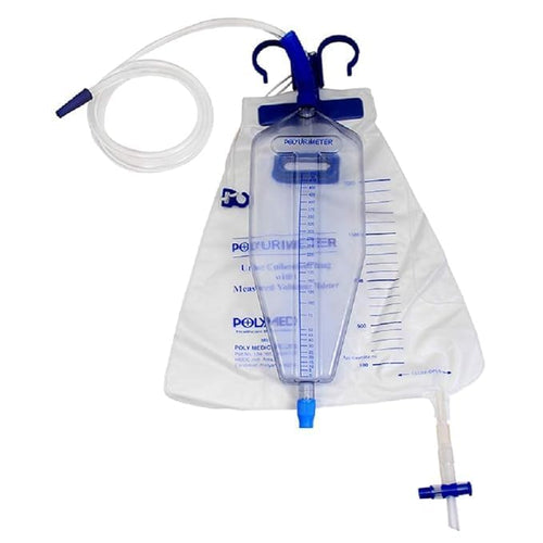 Urometer Adult Urine Bag with Measured Volume Chamber