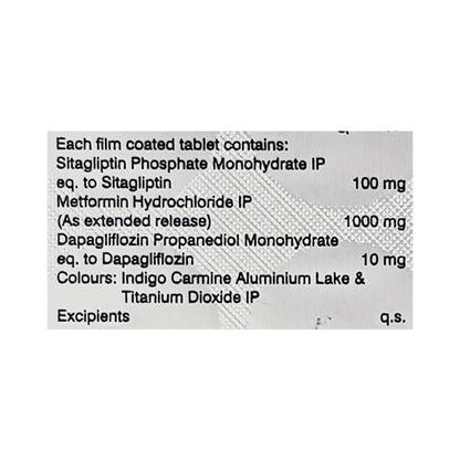 Udapa-Trio Forte - Strip of 10 Tablets