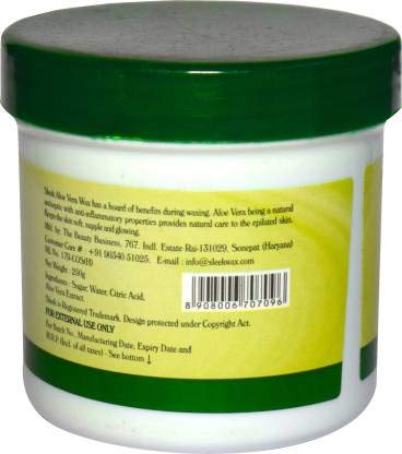 Sleek Aloe Vera Wax, 250g - Pack of 1