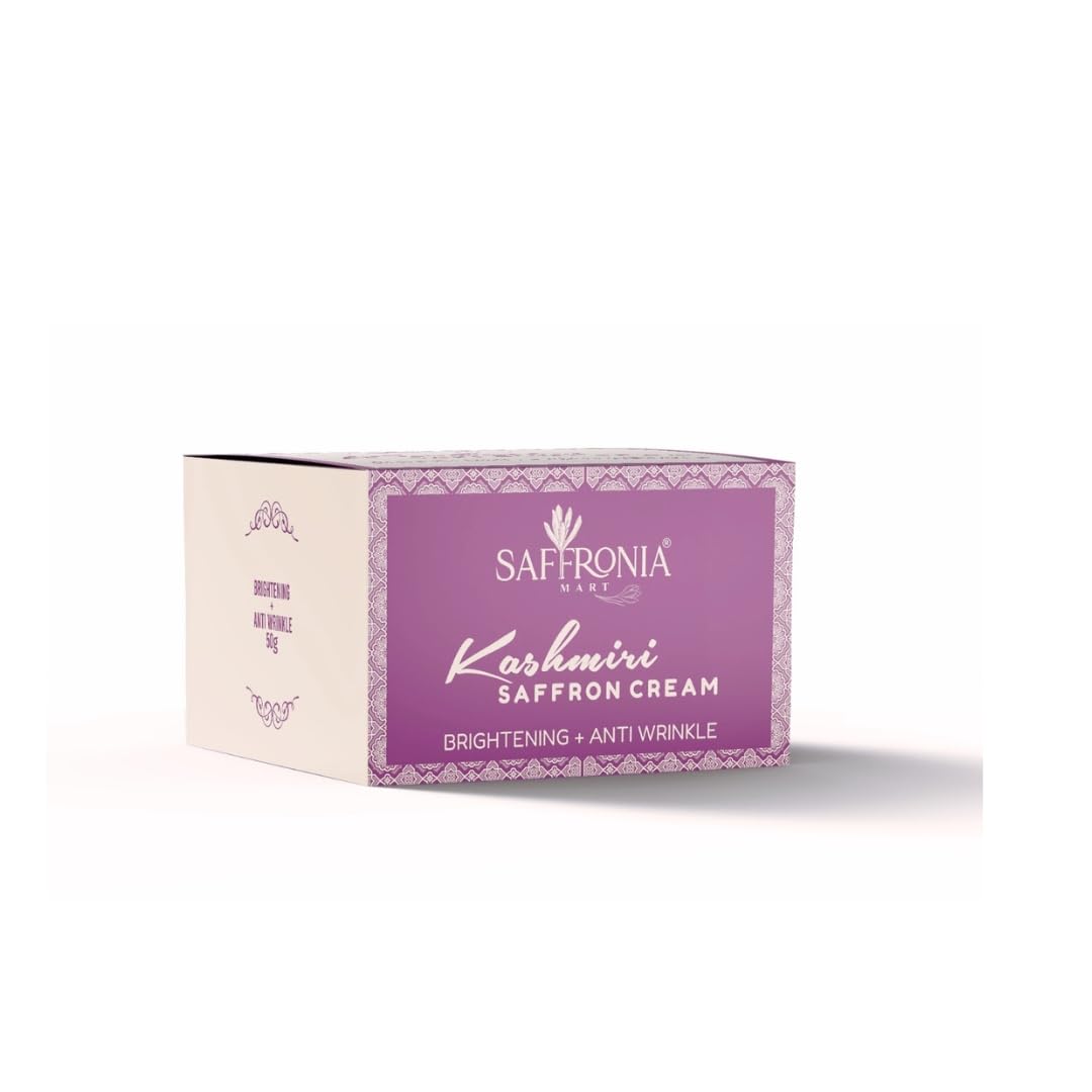 Saffron Dew Youthful Moisturizer Cream | Protects Skin Cells | Anti Wrinkle & Fairness Day and Night Cream 50gm