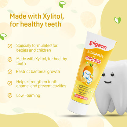 Pigeon Toothpaste for Children - Orange Flavour 45gm