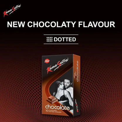 KS Chocolate Flavor Dotted Condom Condom