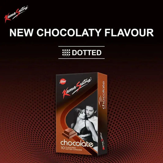 KS Chocolate Flavor Dotted Condom Condom