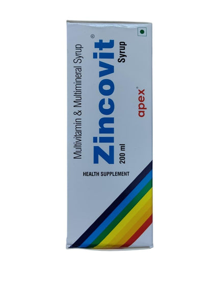 Zincovit - Bottle of 200 ml Syrup