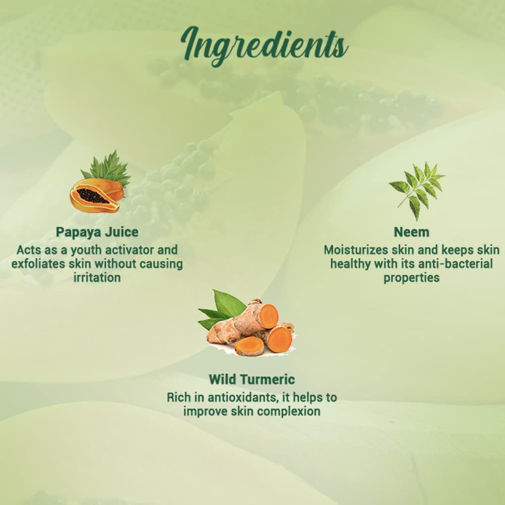Biotique Papaya Tan Removal Brightening & Revitalizing Face Scrub 100Gm