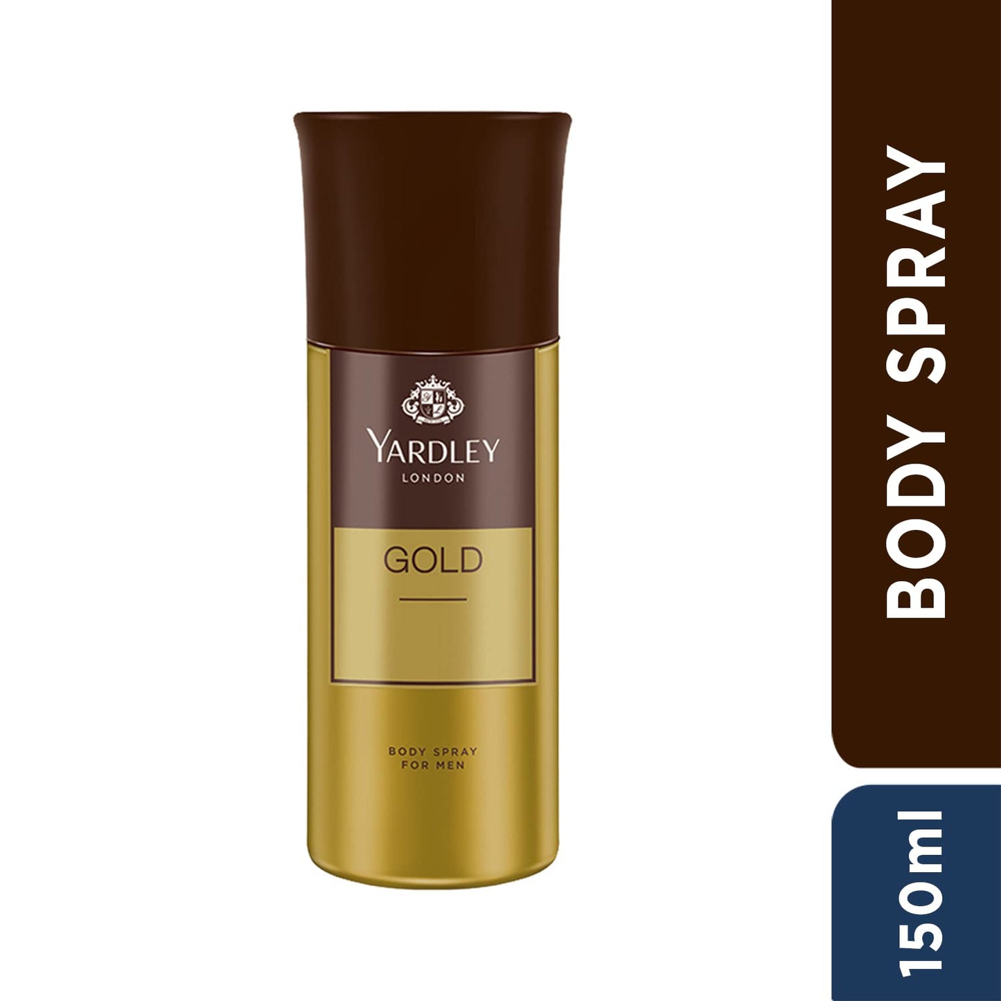 Yardley London Gentleman Gold Body Spray for Men (150ml)