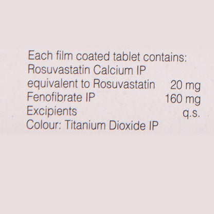 Rozavel F 20 - Strip of 10 Tablets