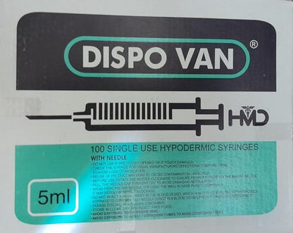 DISPO Van Syringes 5ML