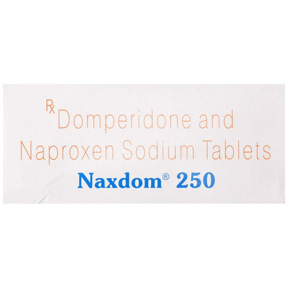 NAXDOM 250 - Strip of 15 Tablets
