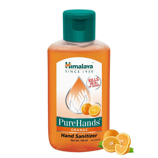 Himalaya Pure Hands Hand Sanitizer - 100 ml (Orange)