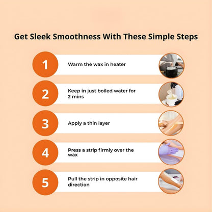 Sleek Hair Removing Chocolate Wax