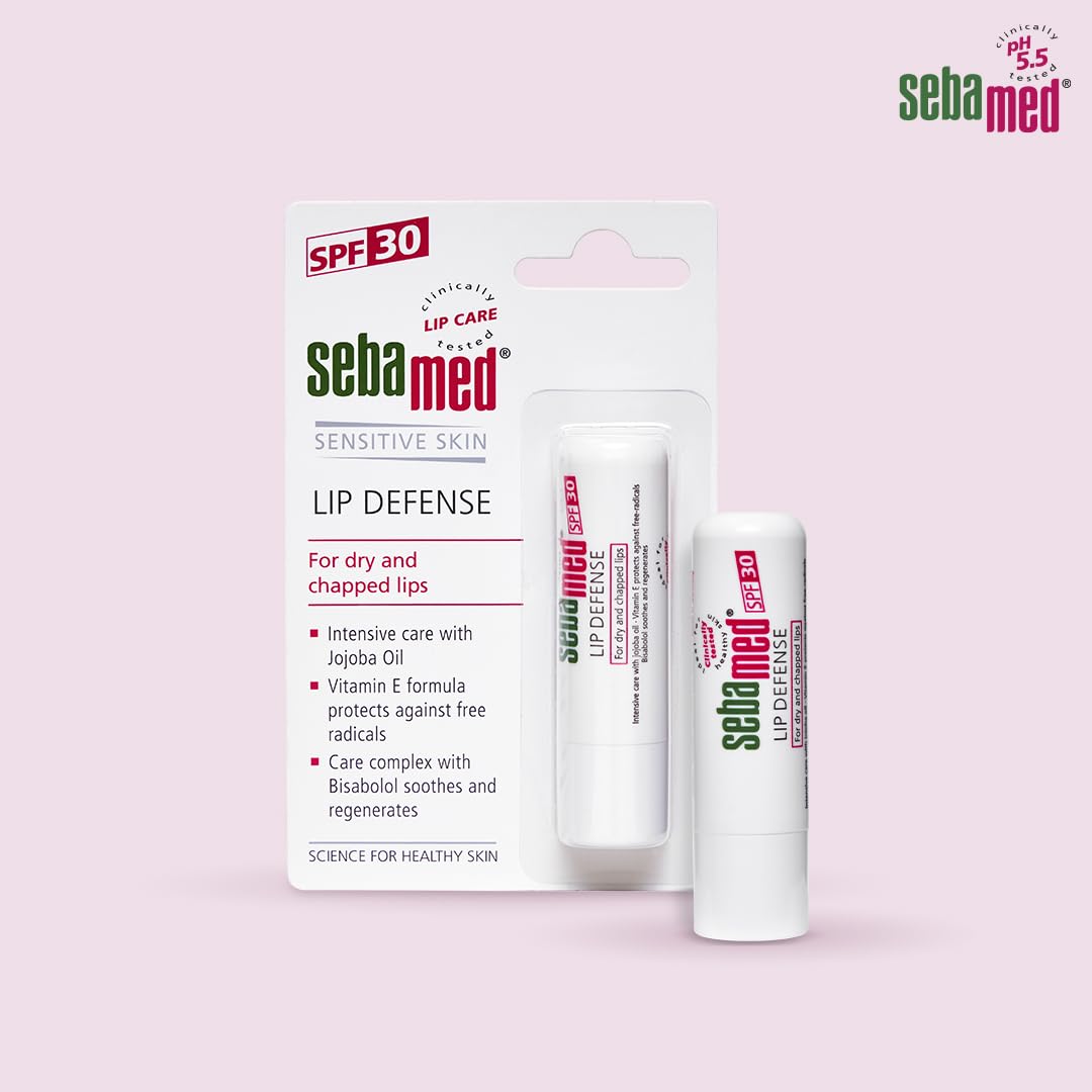 SebaMed Lip Defense Lip Balm With Spf 30 + Vit E  (4.8gm)