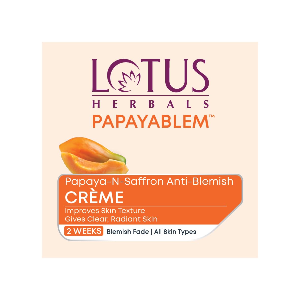 Lotus Papayablem Cream, 50g