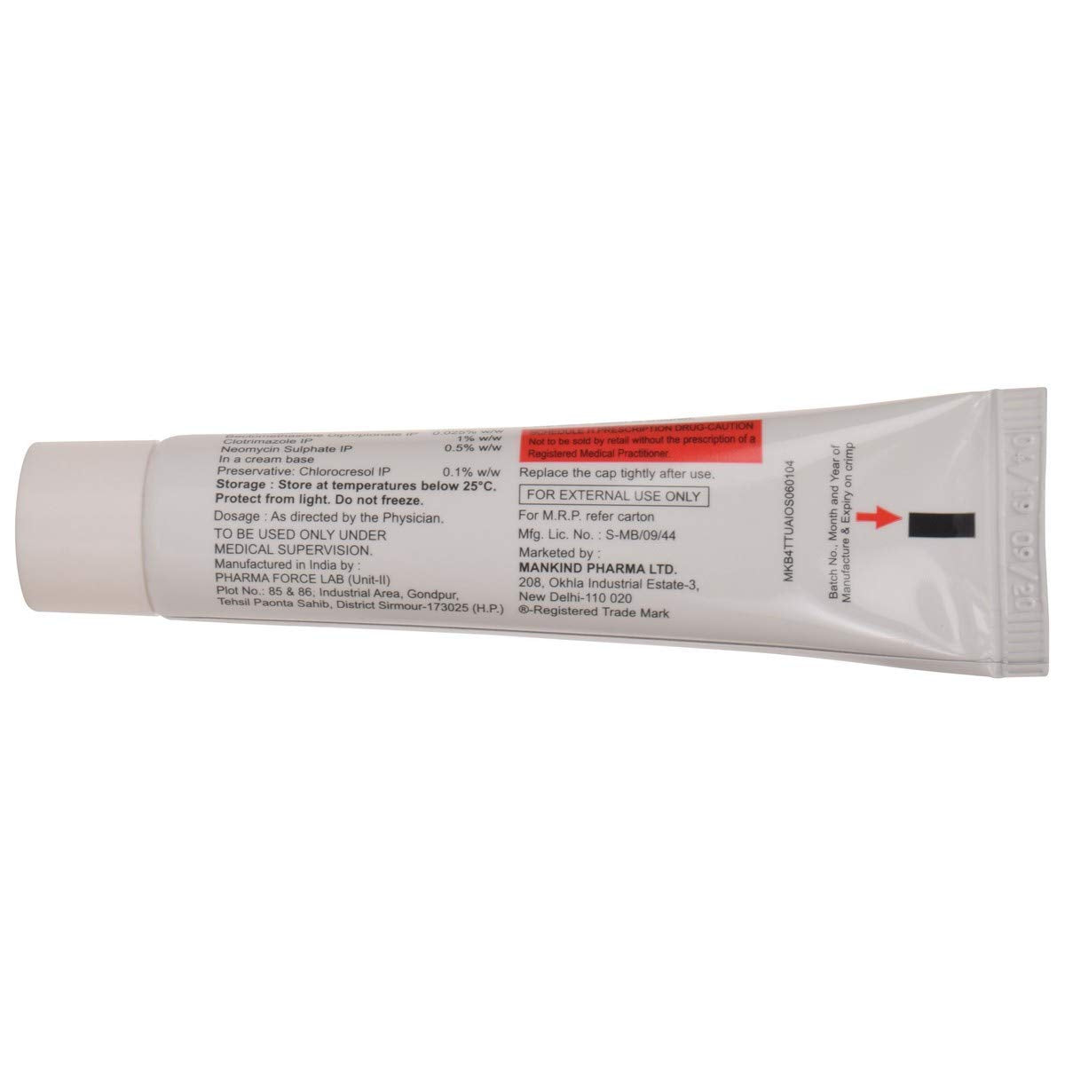 Nuforce-gm - Tube of 15gm Cream