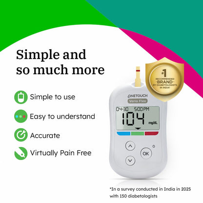 OneTouch Verio Test Strips | Pack of 50 Strips