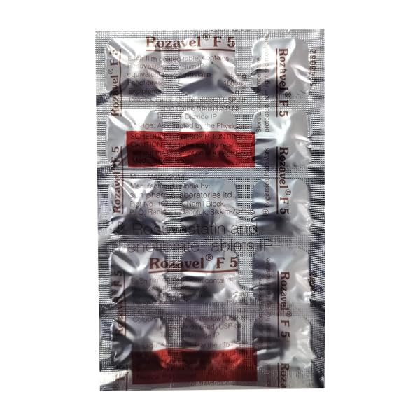 Rozavel F 5 - Strip of 15 Tablets