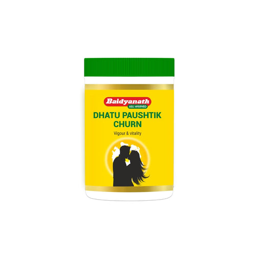 Baidyanath Dhatu Paushtik Churna - 100g | Ayurvedic Herbal Powder for Strength, Stamina and Daily Energy Support | With Ashwagandha, Safed Musli, Shatavari & Kaunch Beej |