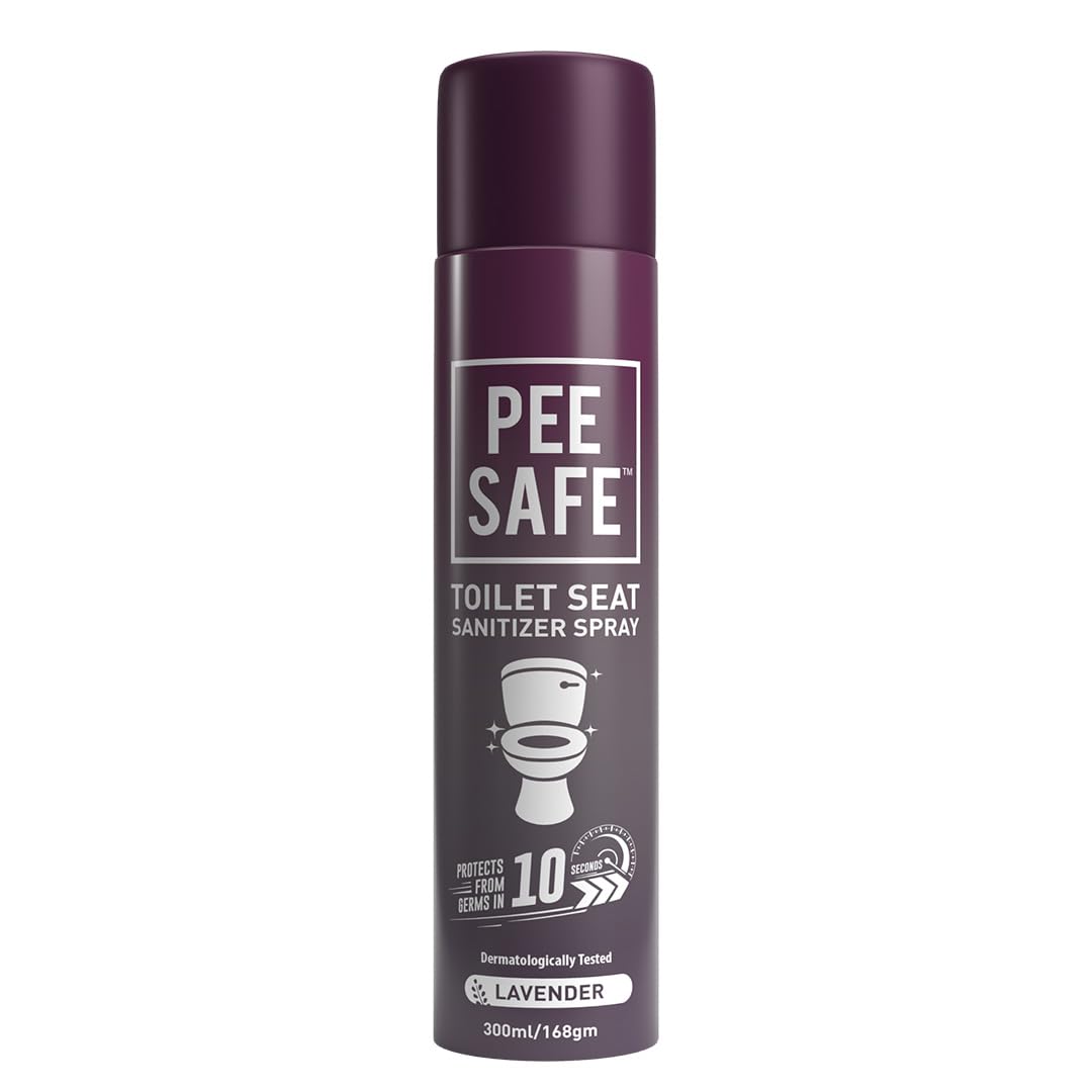 PEESAFE Pee Safe Toilet Seat Sanitizer Spray (300ml) - Lavendar