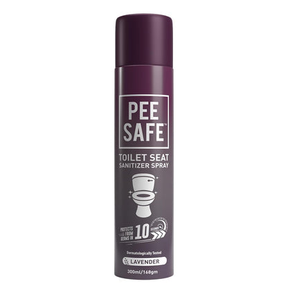 PEESAFE Pee Safe Toilet Seat Sanitizer Spray (300ml) - Lavendar