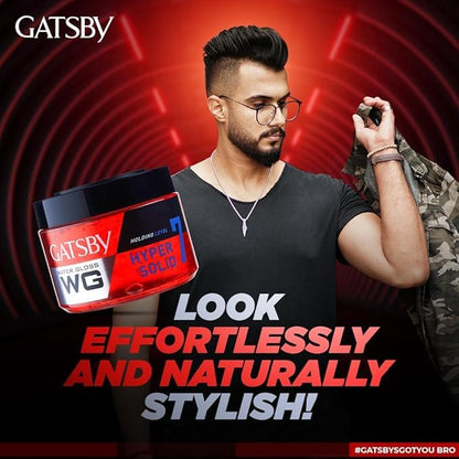 GATSBY HR/GEL HYPER SOLID 300GM