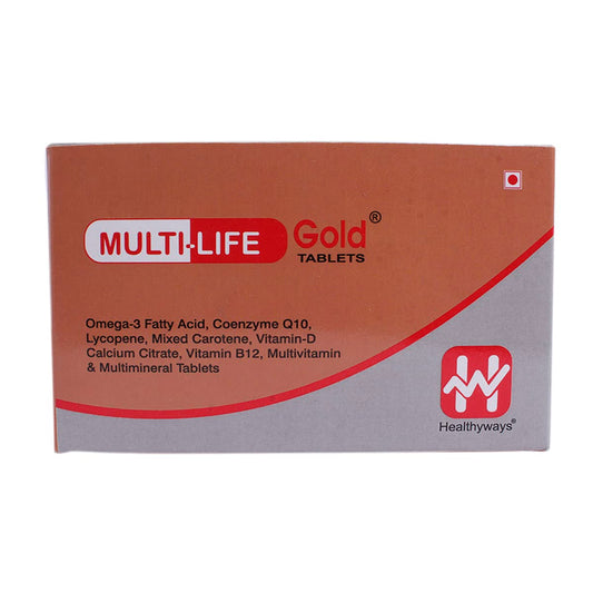 Multi-Life Gold - Strip of 10 Tablets