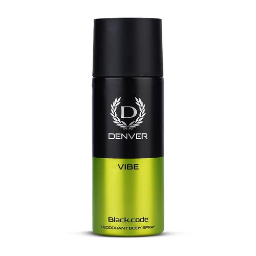 Denver Black.Code Vibe Deodorant For Men -150 ML