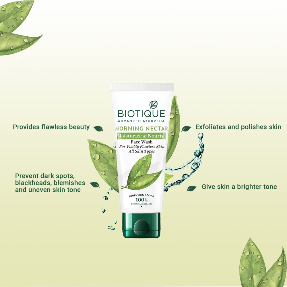 Biotique Morning Nectar Moisturize & Nourish Face Wash 150ml