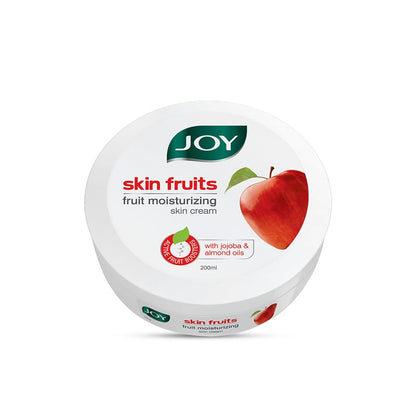 Joy Skin Fruits Moisturizer for Dry Skin , Cold Cream for Winters, With Apple, Jojoba & Almond Oil |